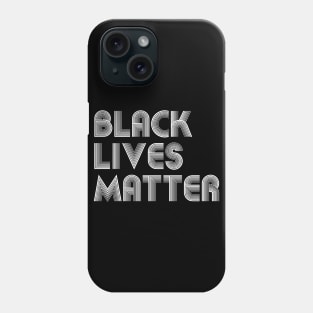 BLM (White) Phone Case