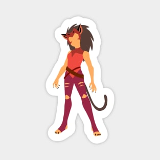 Minimalist Catra Magnet