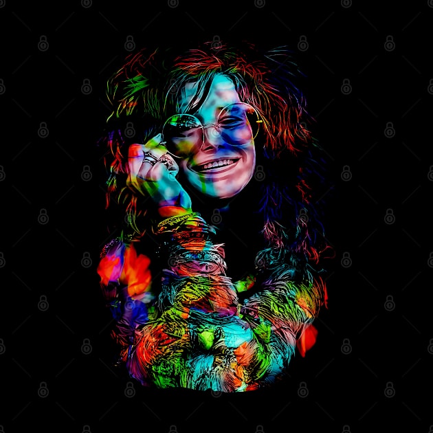 Janis Joplin Pop Art by SIJI.MAREM