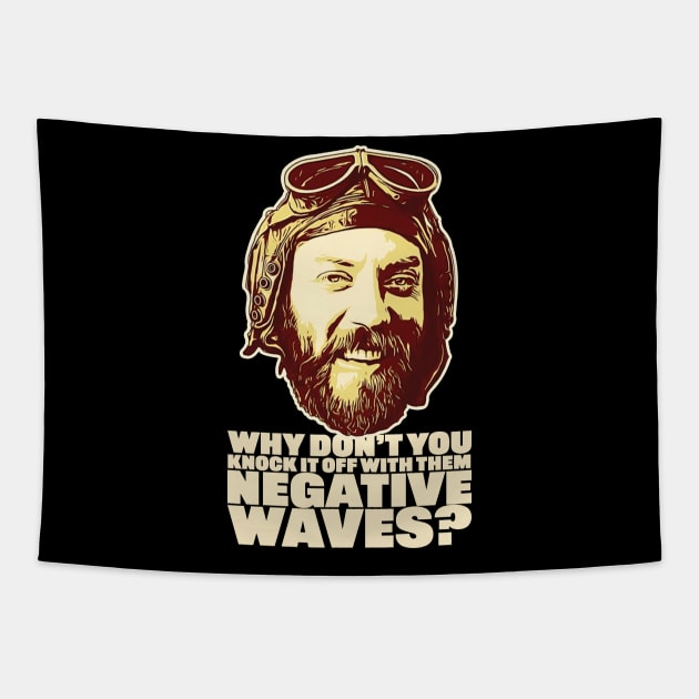 oddball from kellys heroes negative waves Tapestry by fancyjan