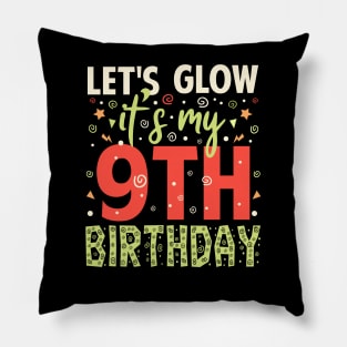 9th Birthday Gift For Kids Boys Girls Pillow