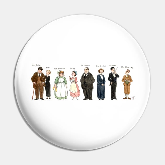 Downton-downstairs Pin by Roby-boh