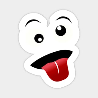 Emoji - mad face Magnet