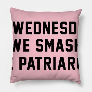 Smash The Patriarchy Feminist Shirt Pillow