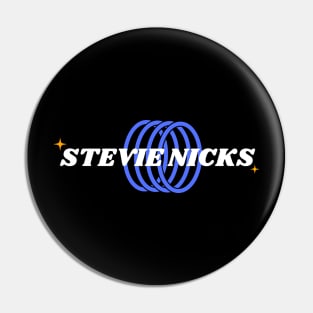 Stevie Nicks // Blue Ring Pin