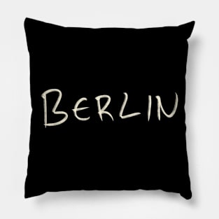 Hand Drawn Berlin Pillow