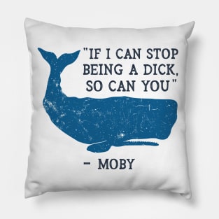 Funny Moby Dick Quote Pillow