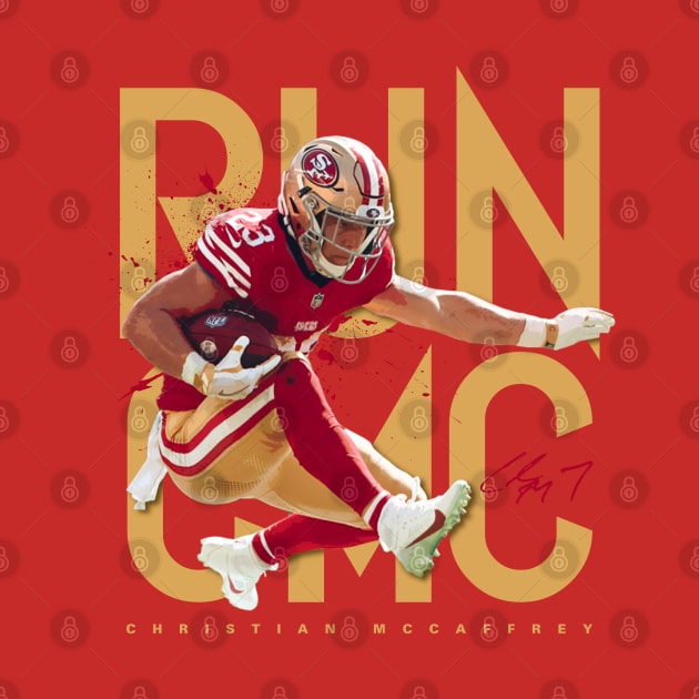 Christian McCaffrey Run CMC by Juantamad