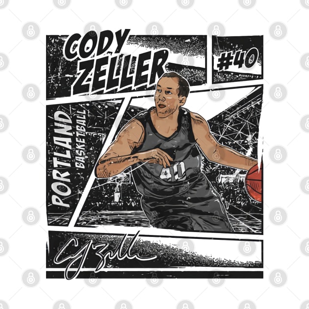 Cody Zeller Portland Comic by MASTER_SHAOLIN