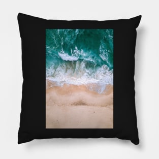 Ocean beach - Aesthetic Pillow