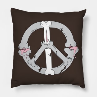 Peace & Bones Pillow