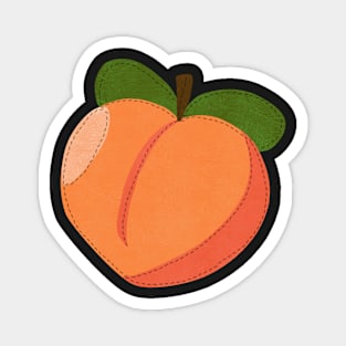 Peach patch Magnet