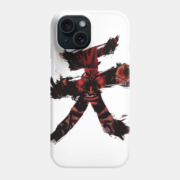 akuma Phone Case by horrorshirt