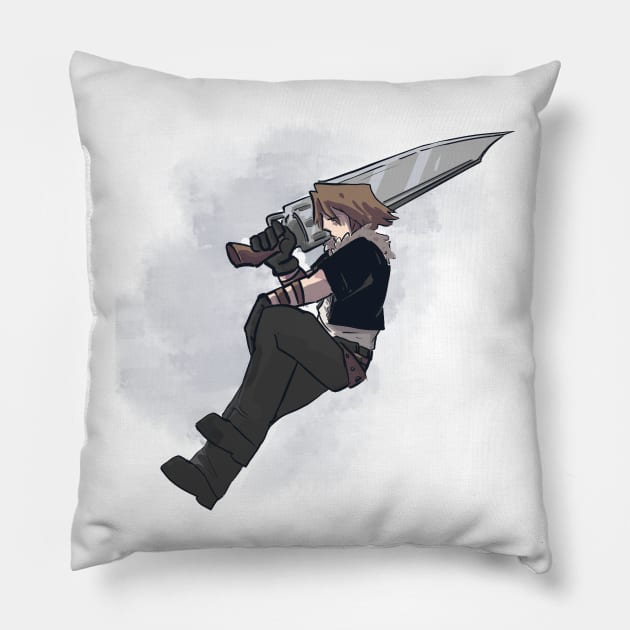 squall Pillow by inkpocket