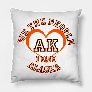 Show your Alaska pride: Alaska gifts and merchandise Pillow