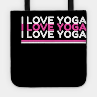 I LOVE YOGA Tote