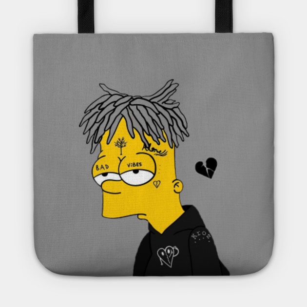 Sad Bart Bart Simpson Tote Teepublic I'm always depressed so i find comfort in looking at the immense comment section of simpsons sad edits: sad bart