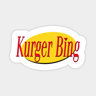 Kurger Bing Seinfeld Logo Magnet