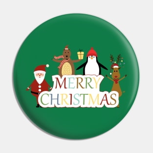 Merry Christmas friends Pin
