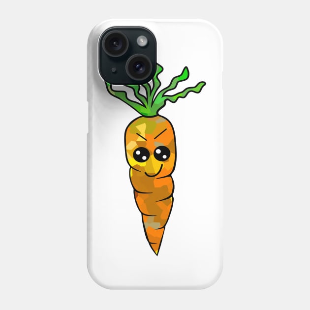 FUNNY Carrot Art Eat Your Veggies Phone Case by SartorisArt1