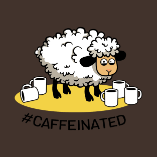 Heavily Caffeinated Sheep T-Shirt