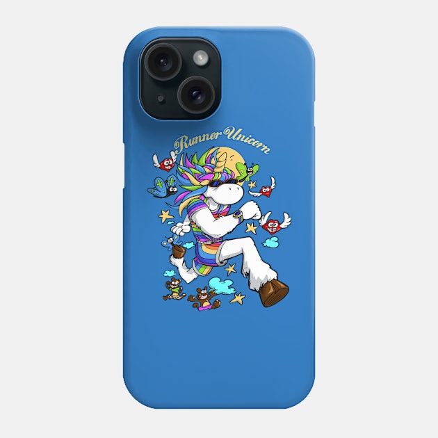 runner unicorn Phone Case by TomiAx