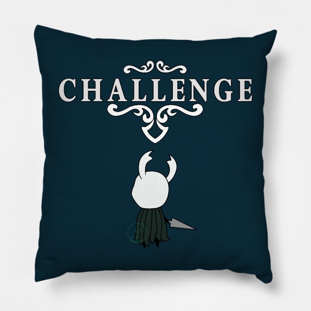 Hollow Knight challenge Pillow by JuditangeloZK