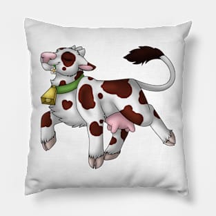 Happy Moo: Chocolate Spots Pillow