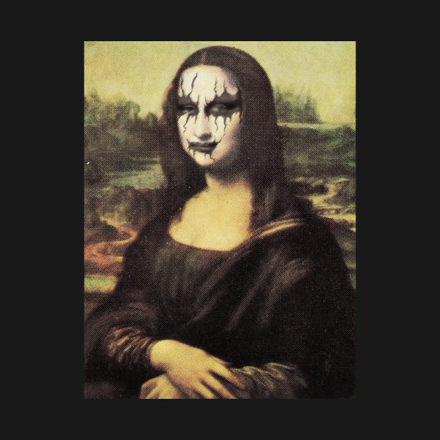 Black Metal Mona by NotBlandly