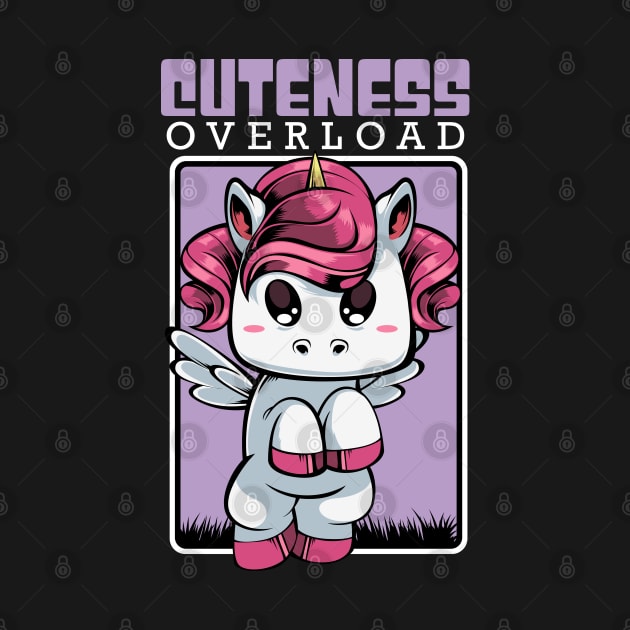 Unicorn - Cuteness Overload - Cute Kawaii by Lumio Gifts