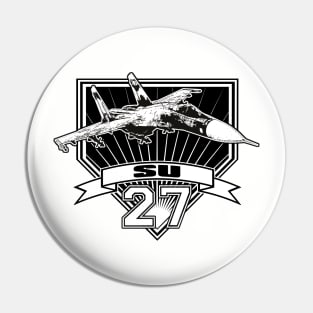 SU-27 Fighter Jet Pin