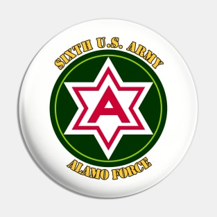 Sixth U.S. Army Pin