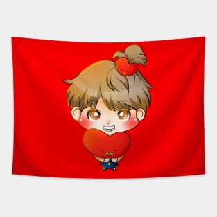 Cute Tae and Tata Tapestry