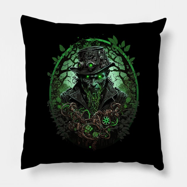 Darkness falls on Green Pillow by ExprEssie