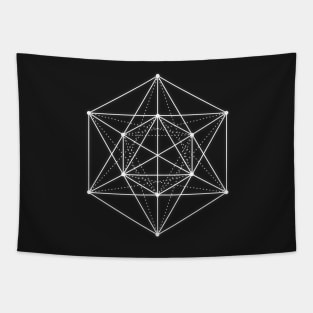 Sacred geometry / Minimal Hipster Symbol Art Tapestry