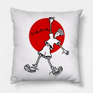 fido dido retro Pillow