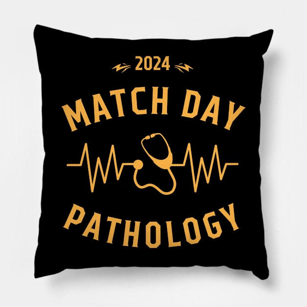 2024 Pathology Match Day Celebration Gift Pillow by Kicosh