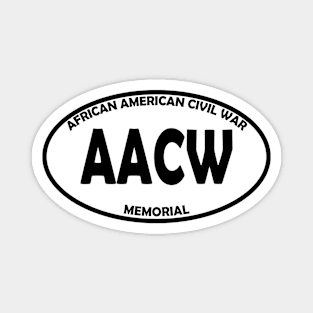 African American Civil War Memorial oval Magnet