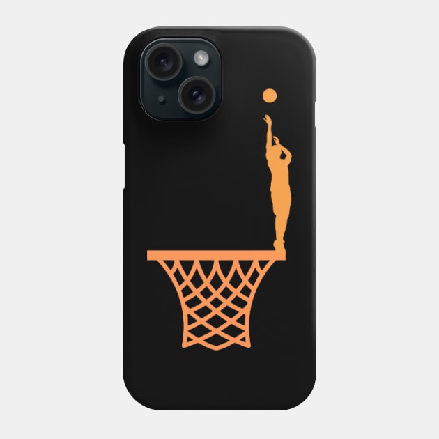 Basketball never stops Phone Case by houdasagna