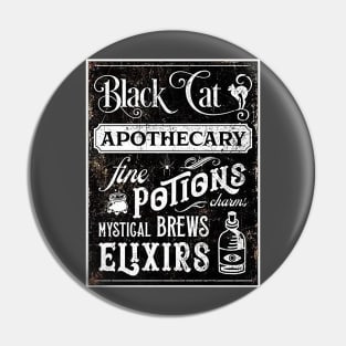 Black Cat Apothecary - Fine Potions and Elixirs! Pin