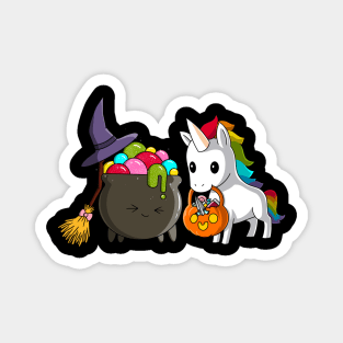 Spooky Unicorn Magnet