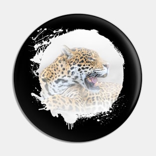 Panther Animal Wildlife Jungle Nature Adventure Hunt Mist Pin