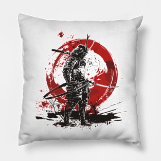 Samurai Warrior Pillow