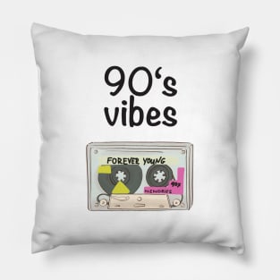 90s vibes Pillow