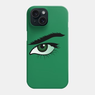 green eyes Phone Case