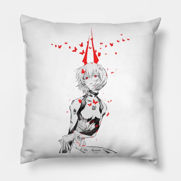 eva 00 Pillow by stingi