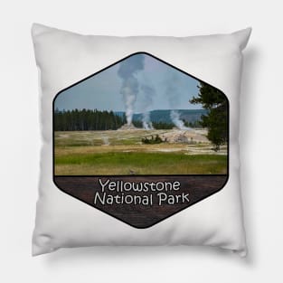 Yellowstone National Park - Geyser Hill Pillow