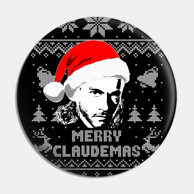 Van Damme Merry Claudemas Pin by Nerd_art