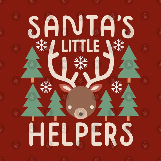 Santa's Little Helpers: Reindeer Christmas by Thewondercabinet28