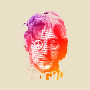 IMAGINE LENNON HIPPIE T-Shirt